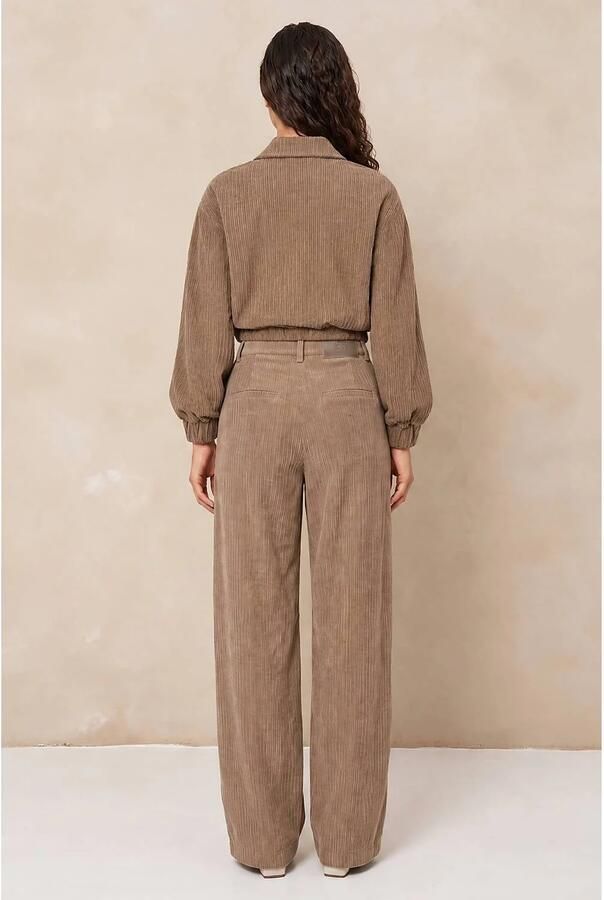 Lofty Manner corduroy jas lichtbruin - Foto 2