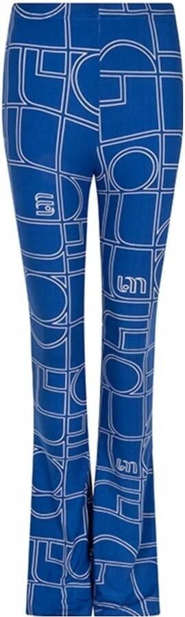 Lofty Manner flared broek blauw