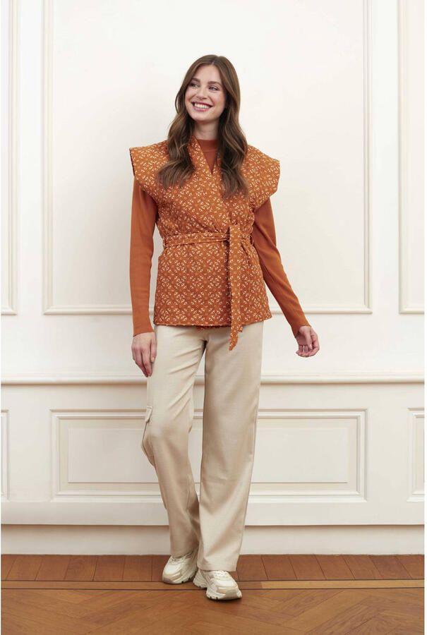 Lofty Manner gilet oranje - Foto 3