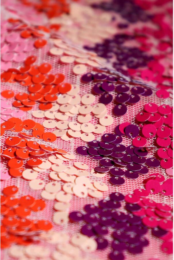 Lofty Manner glitter top roze met pailletten - Foto 2