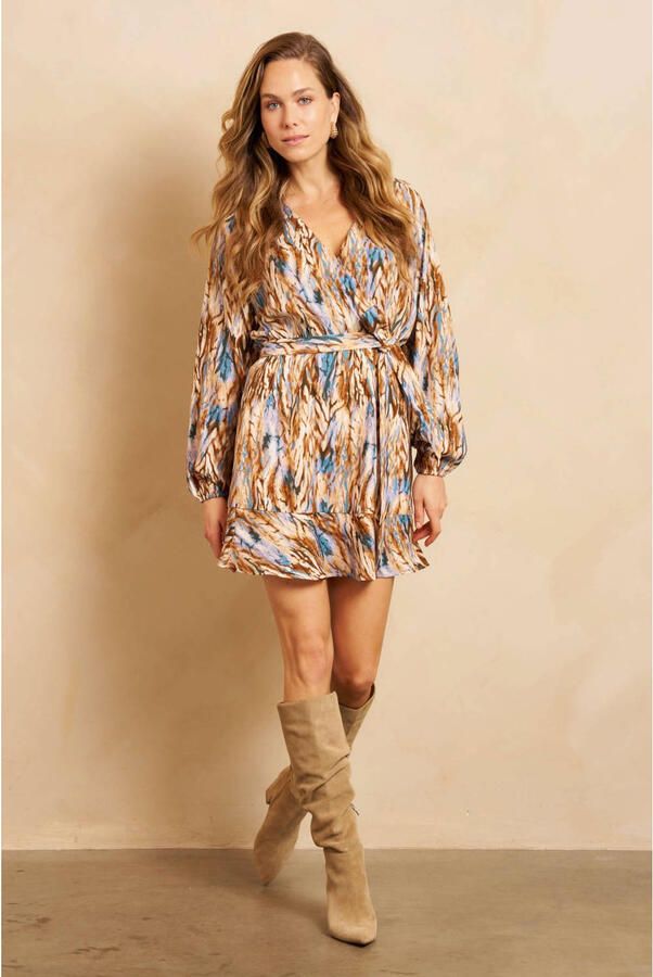 Lofty Manner mini jurk met print meerkleurig - Foto 2