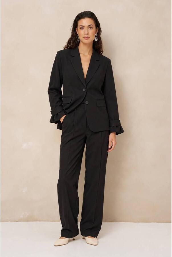 Lofty Manner regular blazer zwart