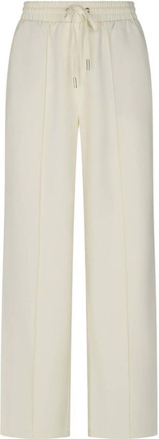 Lofty Manner straight high waist casual broek ecru - Foto 3