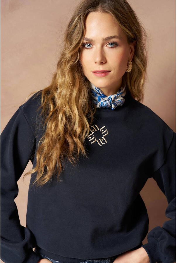 Lofty Manner sweater donkerblauw