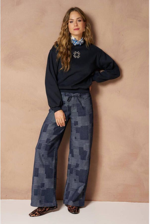 Lofty Manner sweater donkerblauw - Foto 2