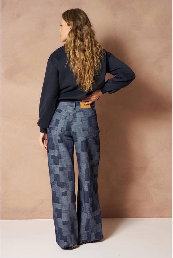 Lofty Manner sweater donkerblauw - Foto 3