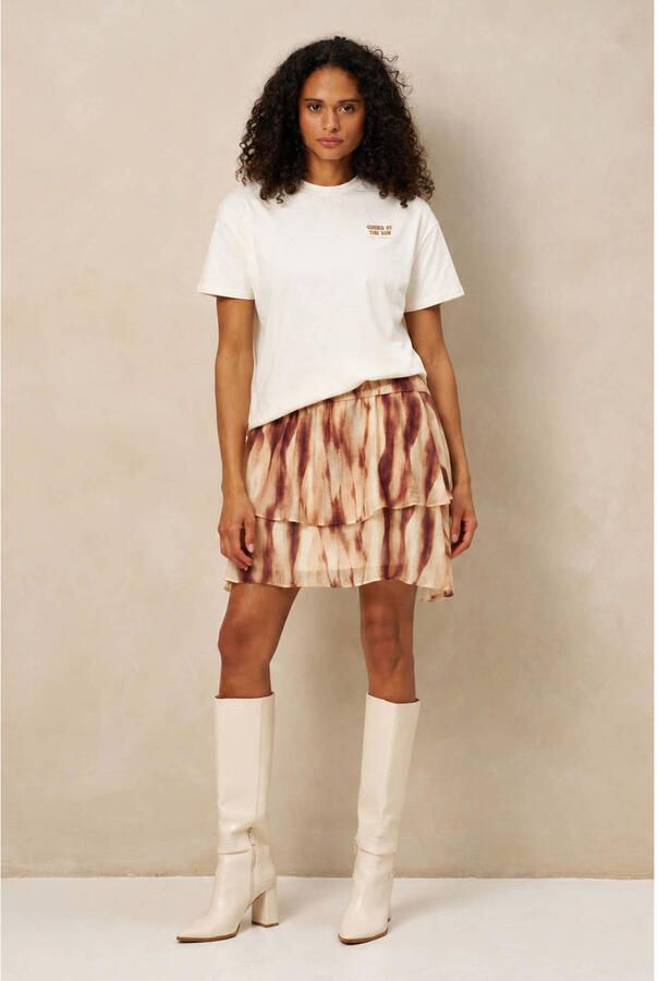 Lofty Manner T-shirt met backprint ecru - Foto 2
