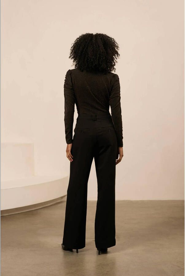 Lofty Manner top bruin met lurex - Foto 2