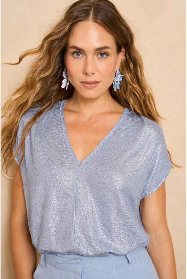 Lofty Manner top lichtblauw