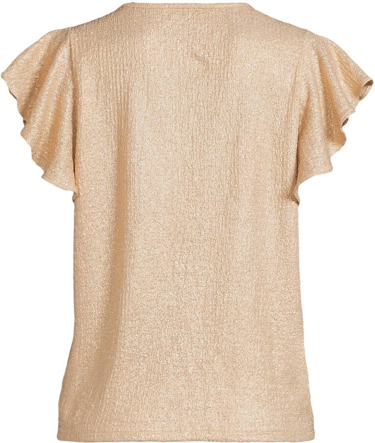 Lofty Manner top met glitter goud - Foto 2