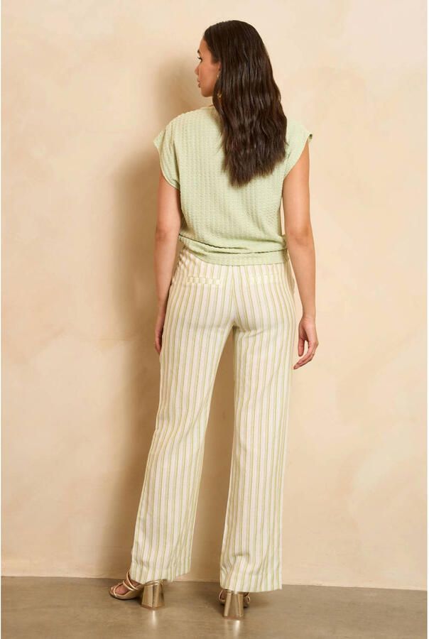 Lofty Manner top met textuur mintgroen - Foto 3