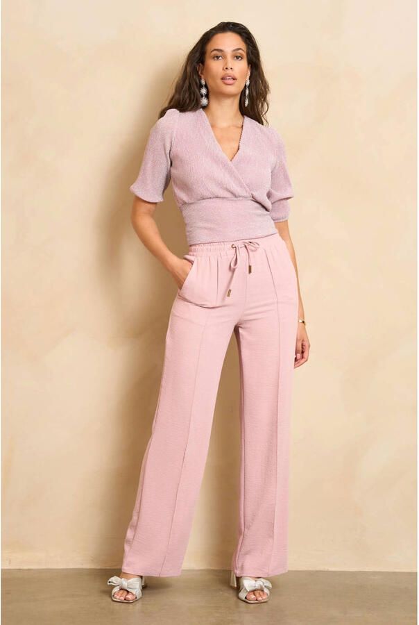 Lofty Manner top roze fijn gebreid - Foto 3