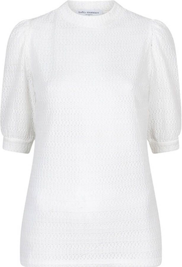 Lofty Manner Top met korte mouwen Stephany White Dames