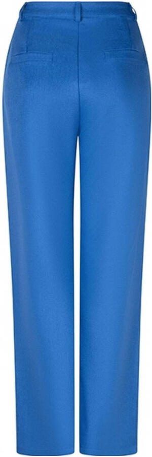 Lofty Manner wide leg regular waist pantalon blauw
