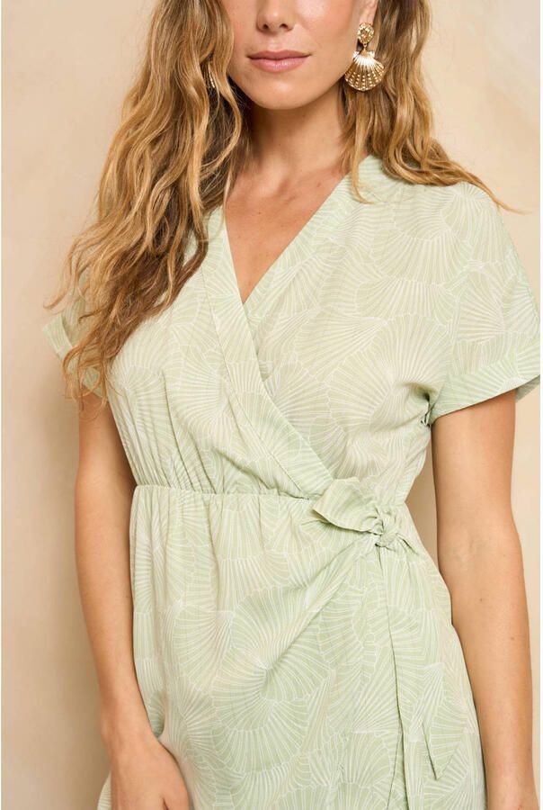 Lofty Manner zomerjurk mintgroen
