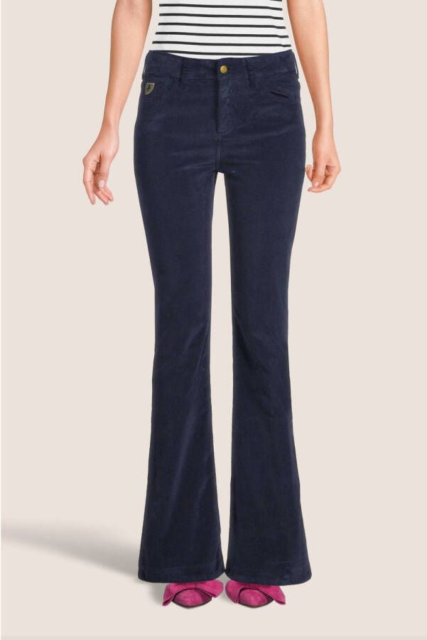 Lois corduroy high waist flared jeans Raval 16 total eclipse
