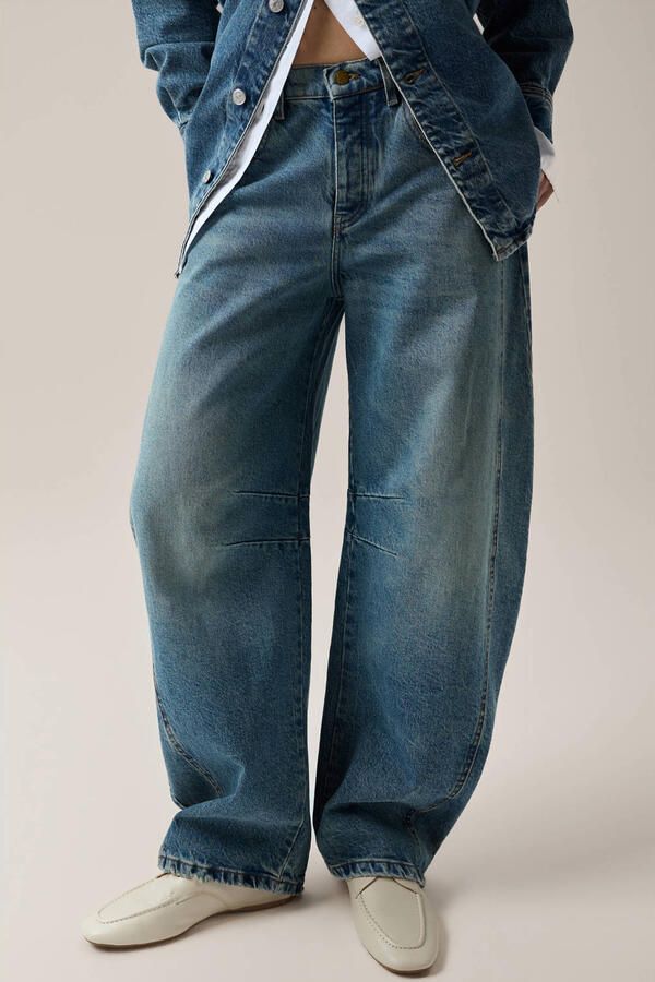 Lois Aliana barrel jeans mediumblauw