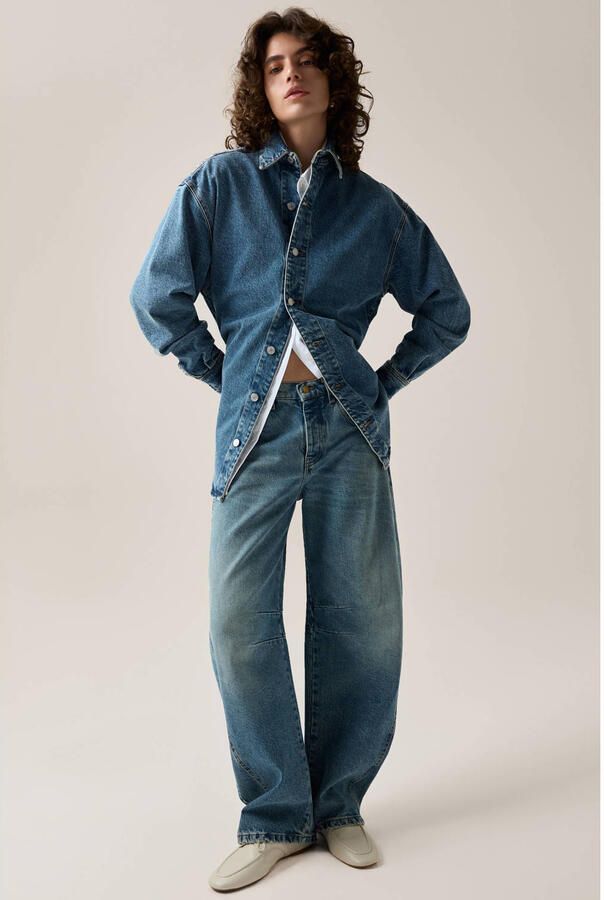 Lois Aliana barrel jeans mediumblauw - Foto 2
