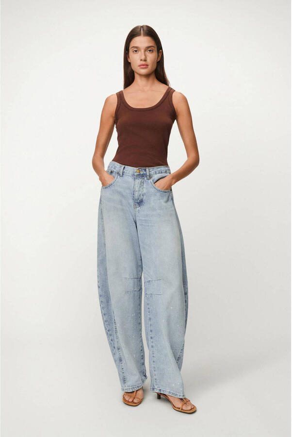 Lois barrel jeans light blue denim