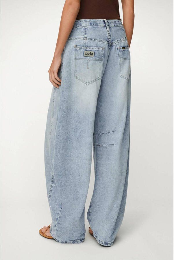 Lois barrel jeans light blue denim - Foto 2