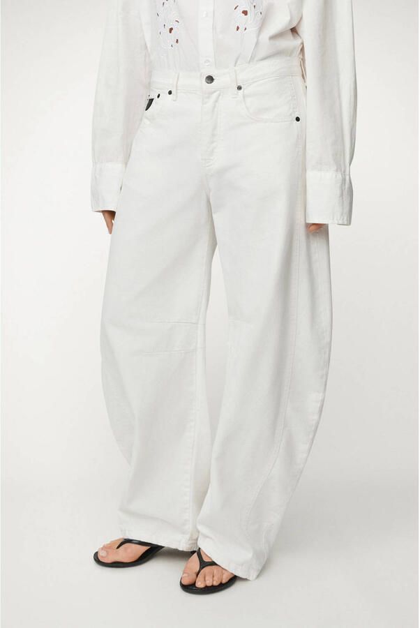 Lois barrel jeans wit