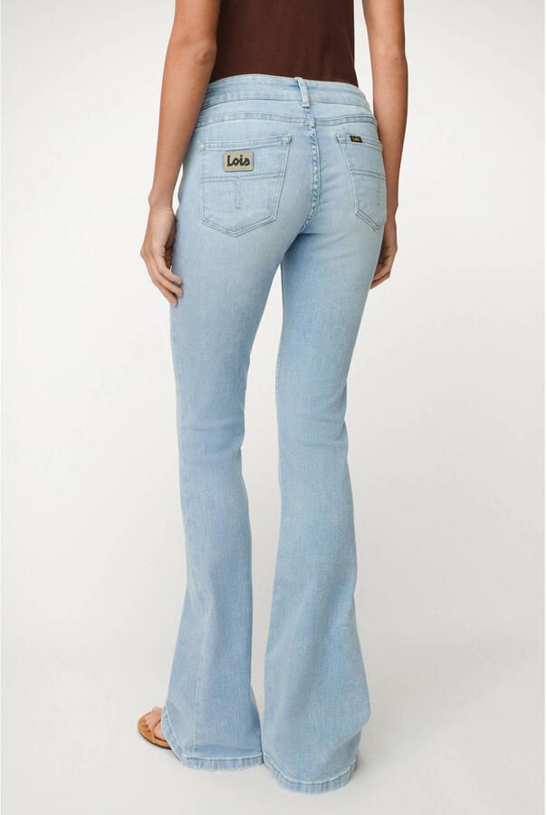 Lois Beverly 21 low flared jeans lichtblauw - Foto 2