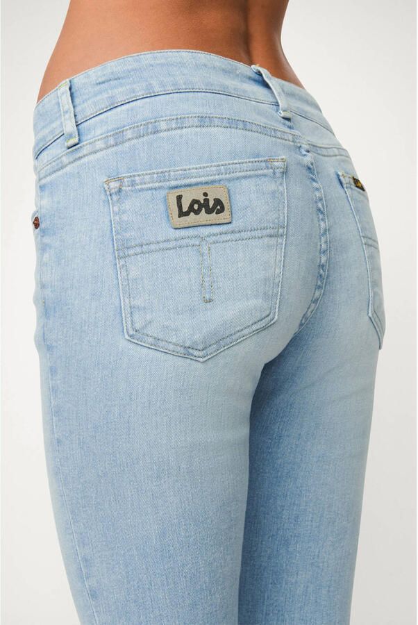 Lois Beverly 21 low flared jeans lichtblauw - Foto 3