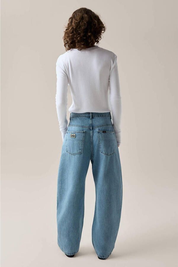 Lois Dali barrel jeans light blue denim - Foto 2