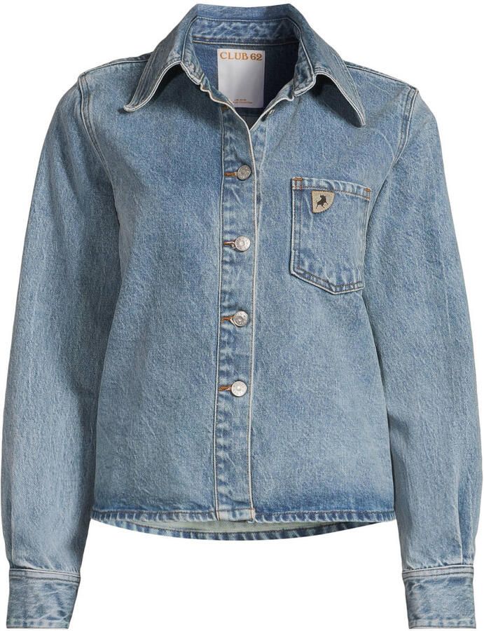 Lois denim blouse medium blue denim - Foto 2