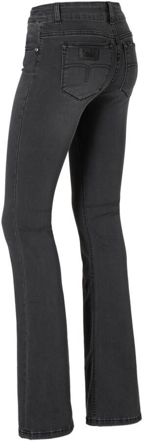 Lois high waist flared jeans black stone - Foto 6