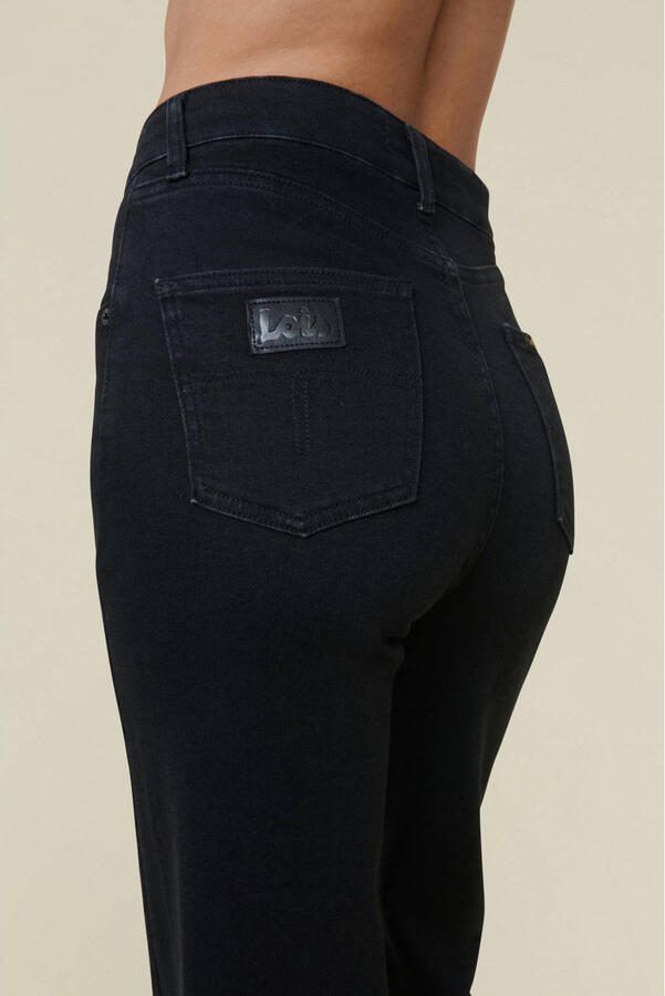 Lois high waist flared jeans black denim - Foto 3
