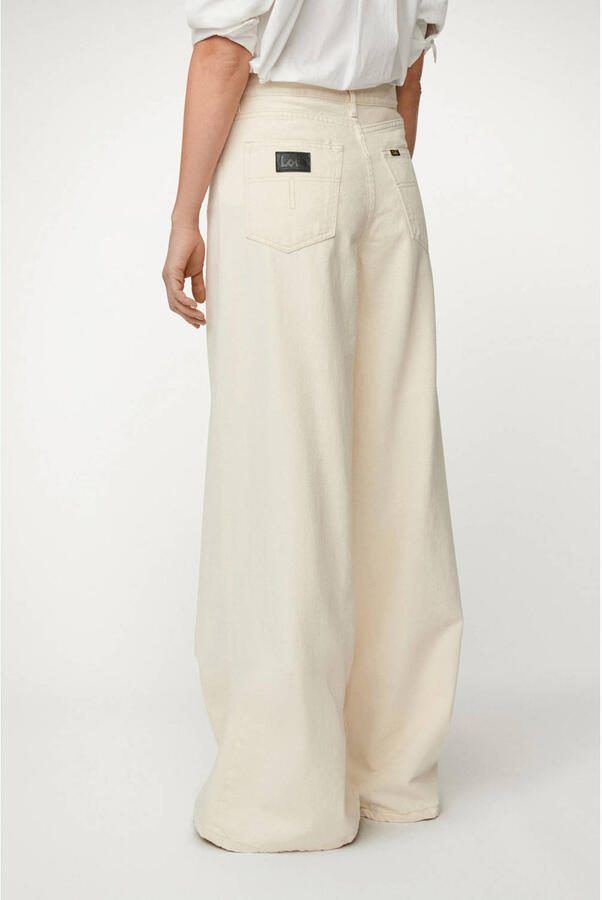 Lois high waist wide leg jeans ecru - Foto 2