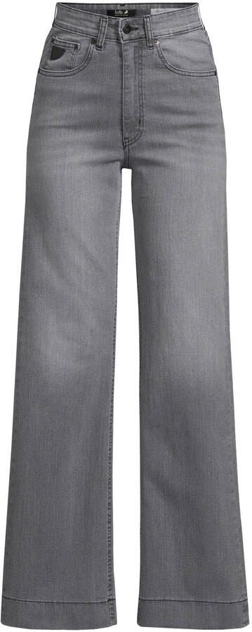 Lois high waist wide leg jeans grey denim