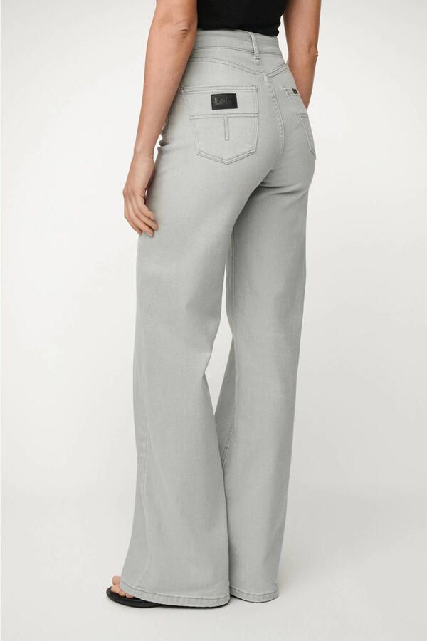 Lois high waist wide leg jeans grey denim - Foto 2