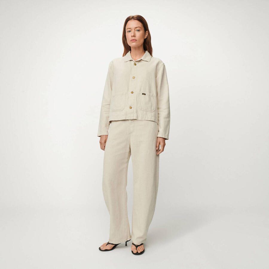 Lois linnen jack beige - Foto 2