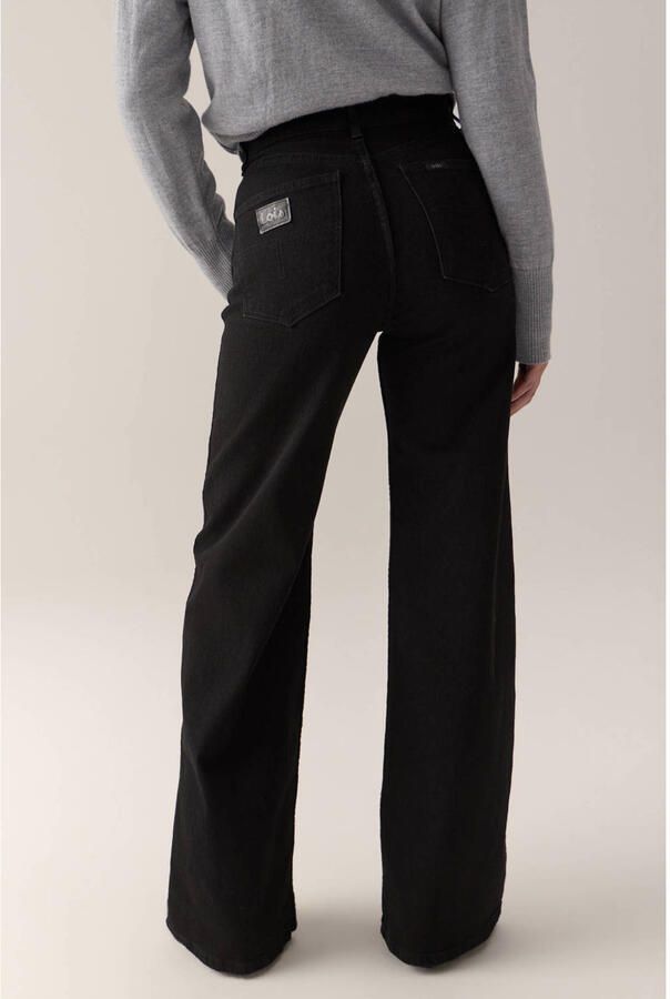 Lois Rosalia wide leg jeans zwart - Foto 2
