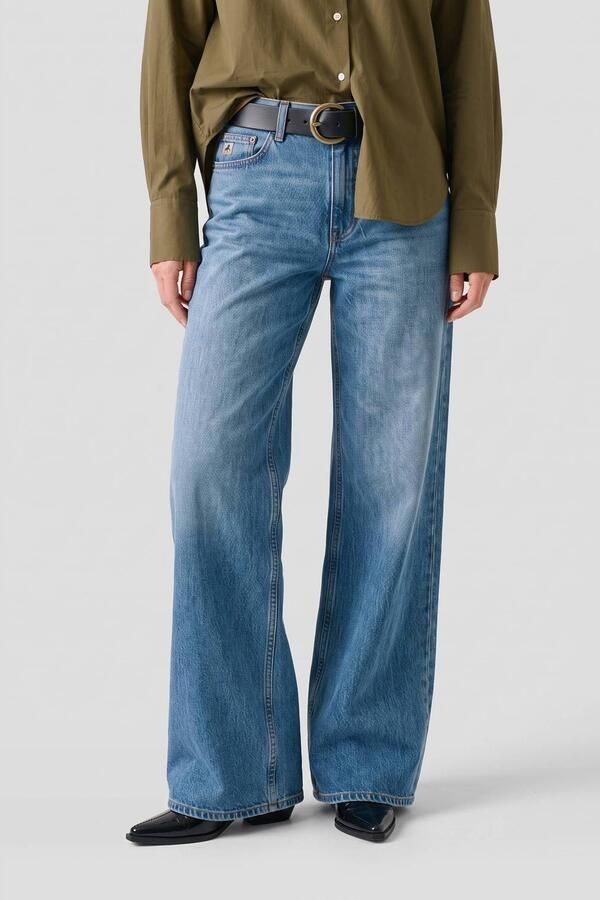 Lois Skater Loose-Z wide leg jeans lichtblauw