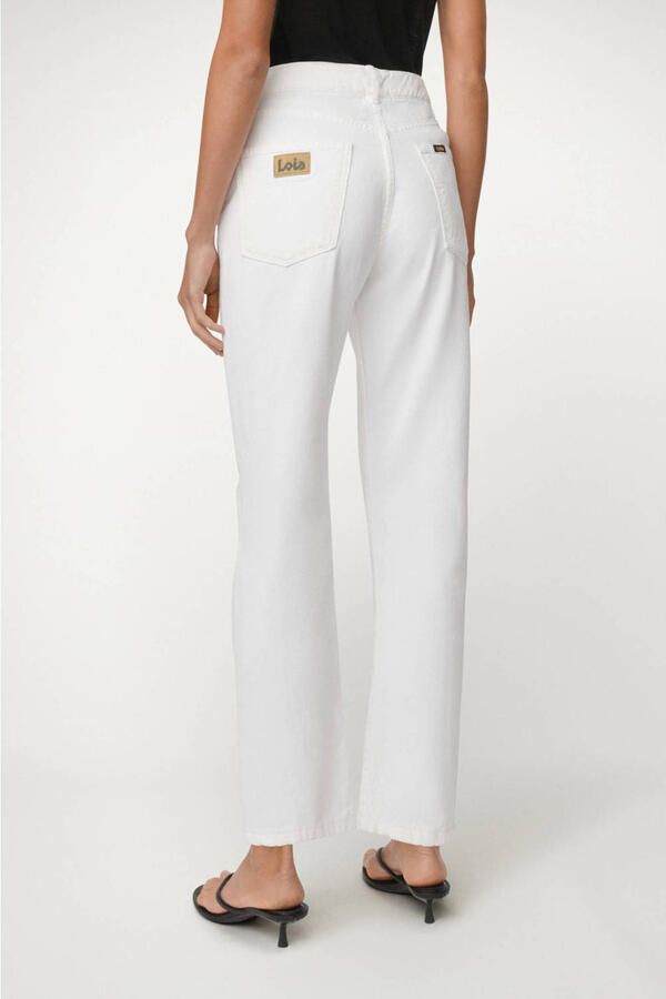 Lois straight leg jeans wit - Foto 2