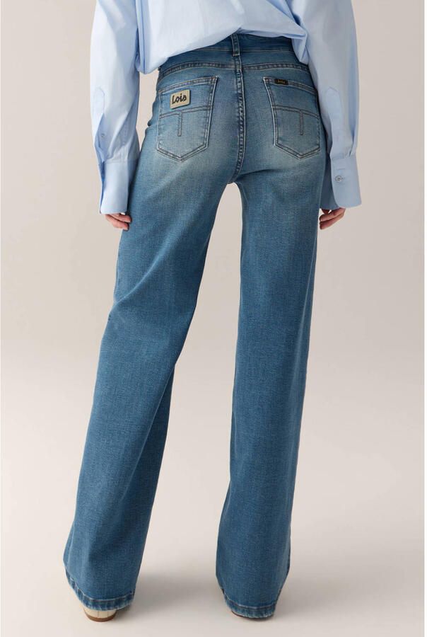 Lois wide leg jeans blauw - Foto 2