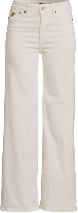 Lois wide leg jeans ecru