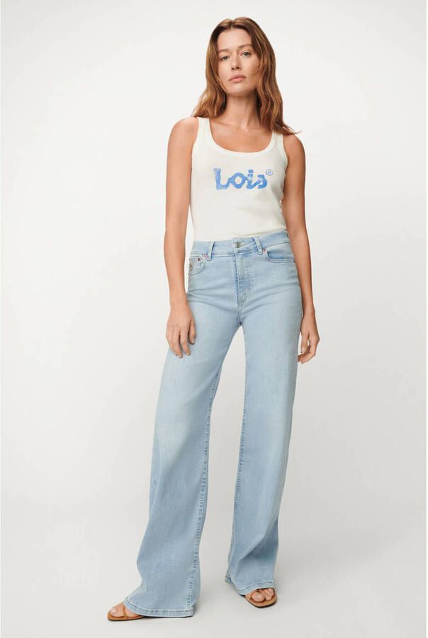 Lois Jeans High w straight jeans Palazzo - Foto 3