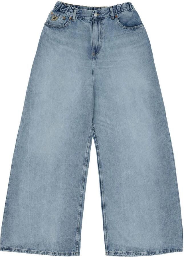 Lois wide leg jeans medium blue denim
