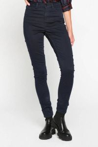 LOLALIZA high waist skinny jeans donkerblauw