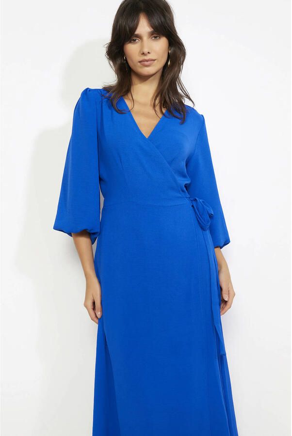LOLALIZA A-lijn jurk blauw