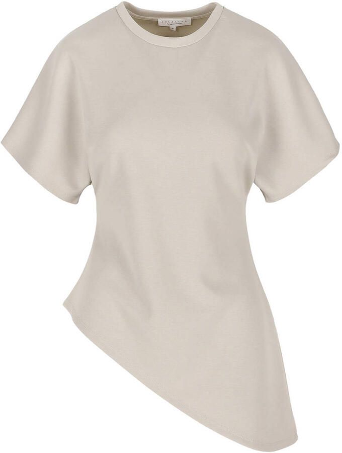 LOLALIZA asymmetrische top beige - Foto 2
