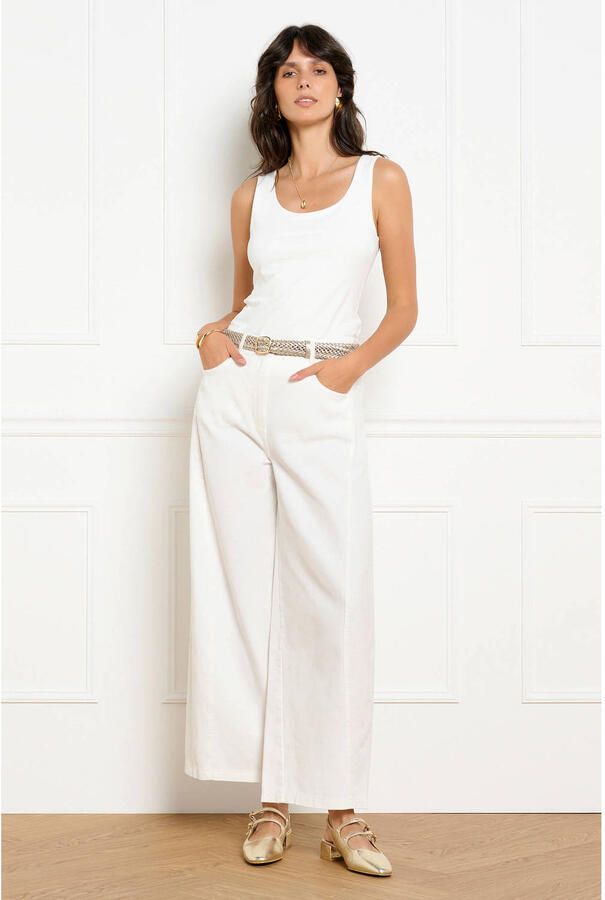 LOLALIZA barrel broek ecru - Foto 3