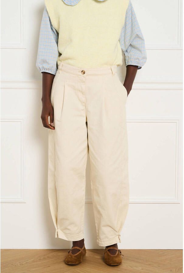 LOLALIZA barrel broek ecru