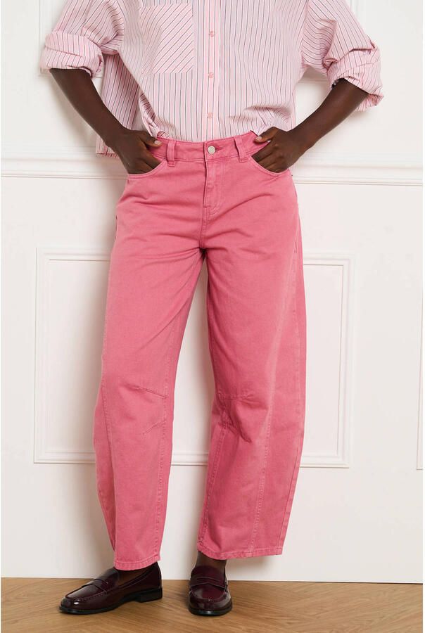 LOLALIZA barrel broek roze