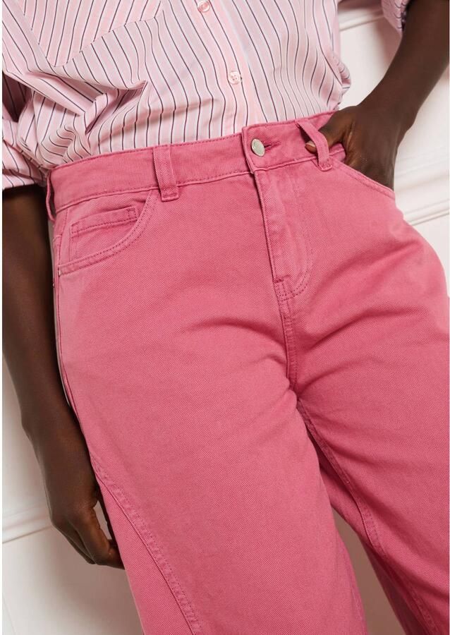 LOLALIZA barrel broek roze - Foto 2