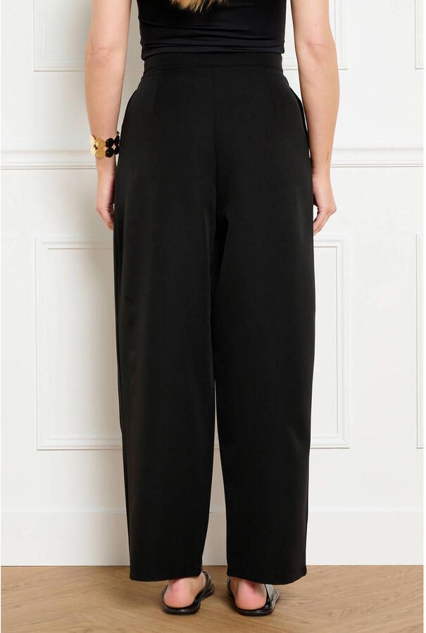 LOLALIZA barrel high waist broek zwart - Foto 2